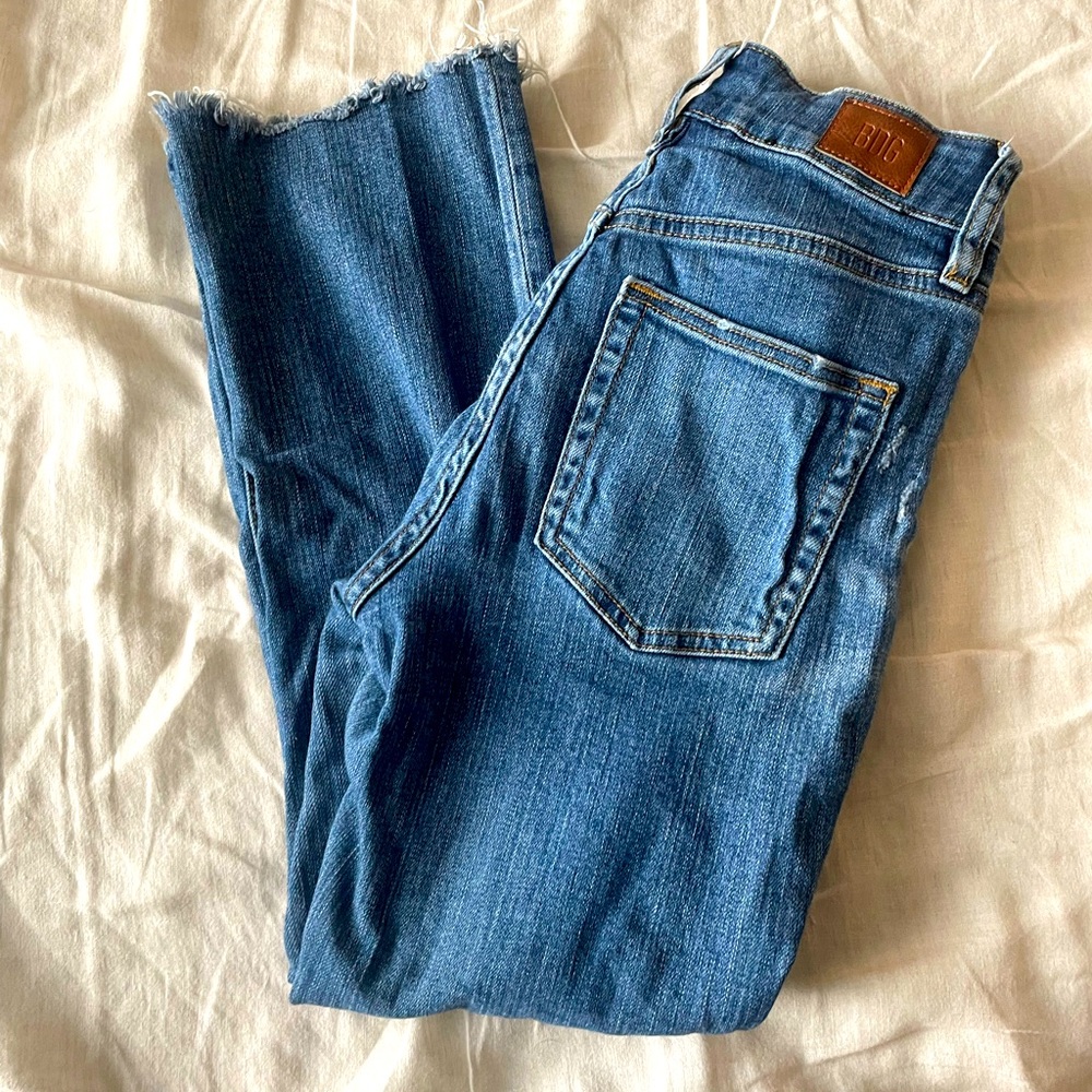 Urban outfitters BGD kick flare crop denim jeans